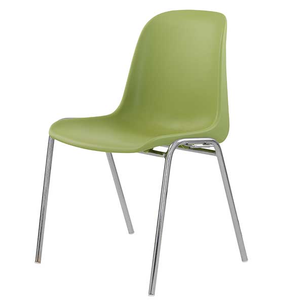 chaise salle attente monocoque-vert ODIL SAS