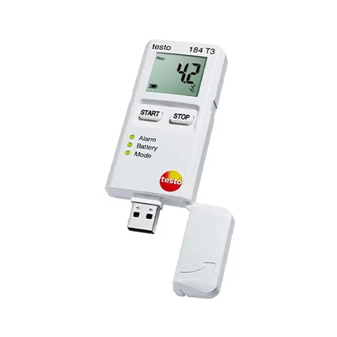 Thermomètre Testo 184 - T3 - USB odil-shop.fr
